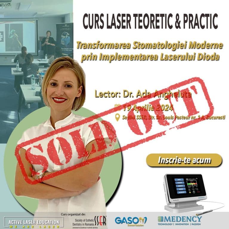 CURS TEORETIC SI PRACTIC Transformarea Stomatologiei Moderne prin Implementarea Laserului Diodă