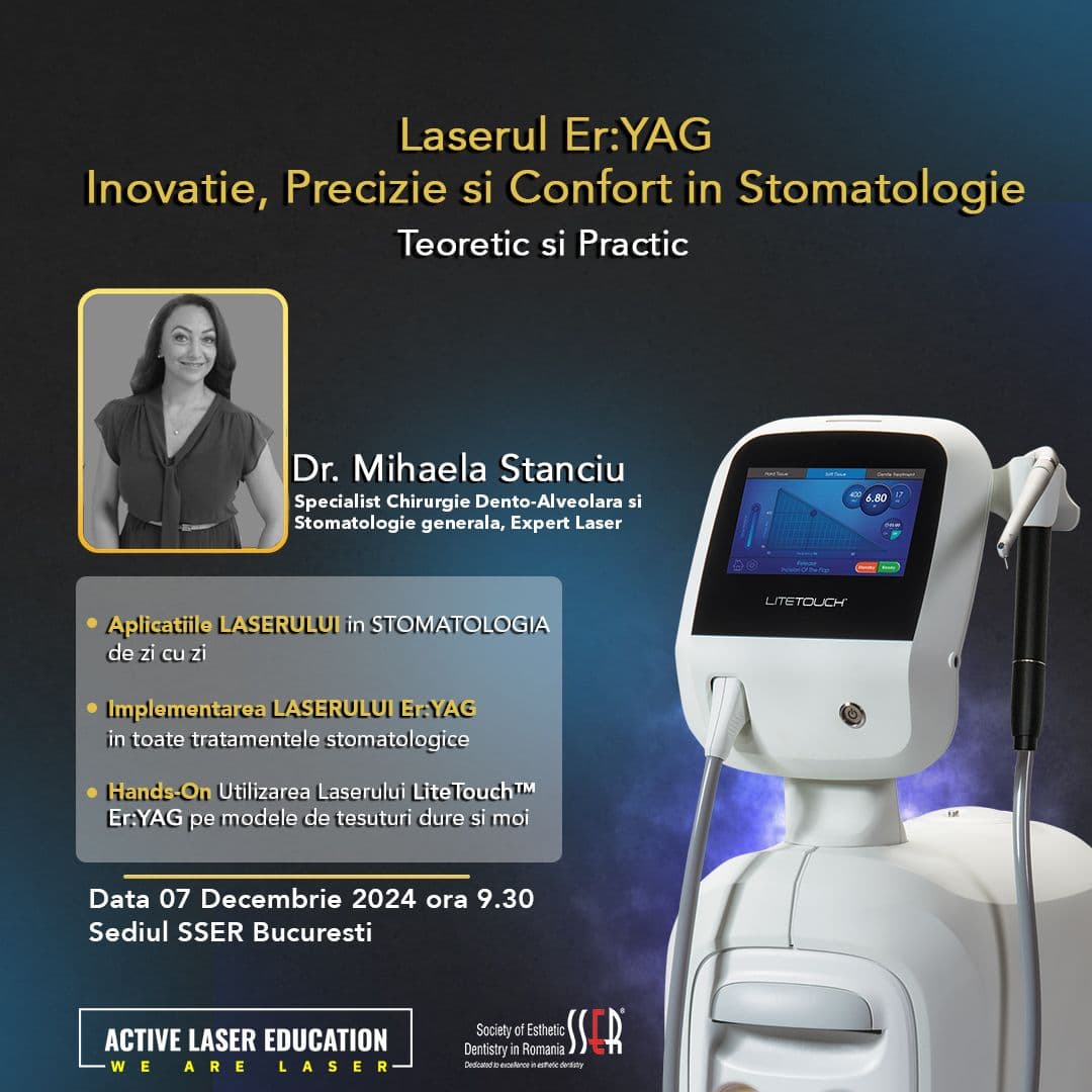 Laserul Er:YAG Inovatie, Precizie si Confort in Stomatologie